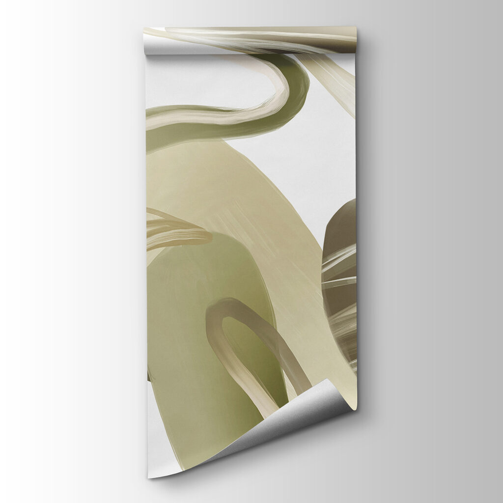 Close up of a painting