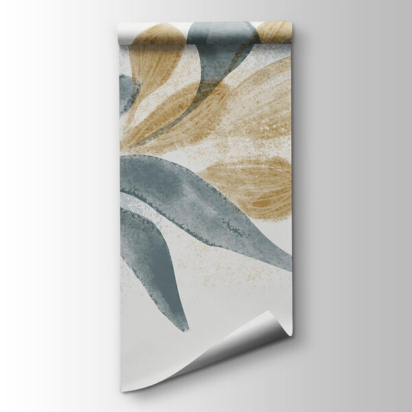 Soft leaves in gentle hues