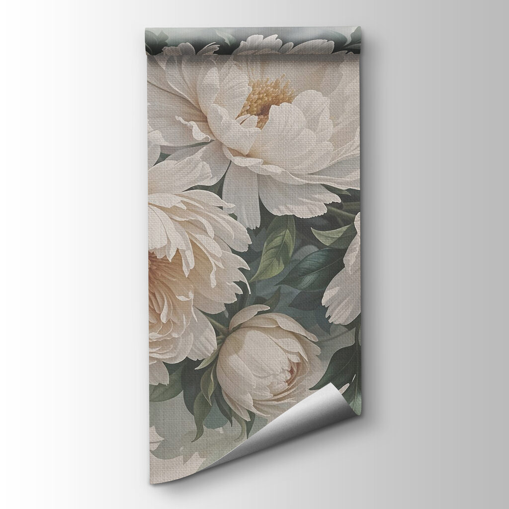 Delicate blooms in soft hues