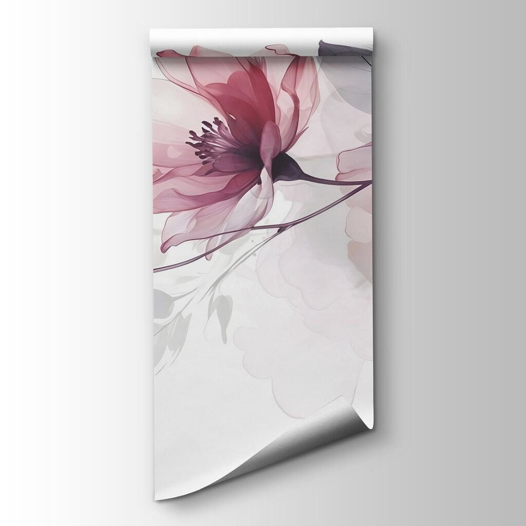 Delicate blooms in soft hues