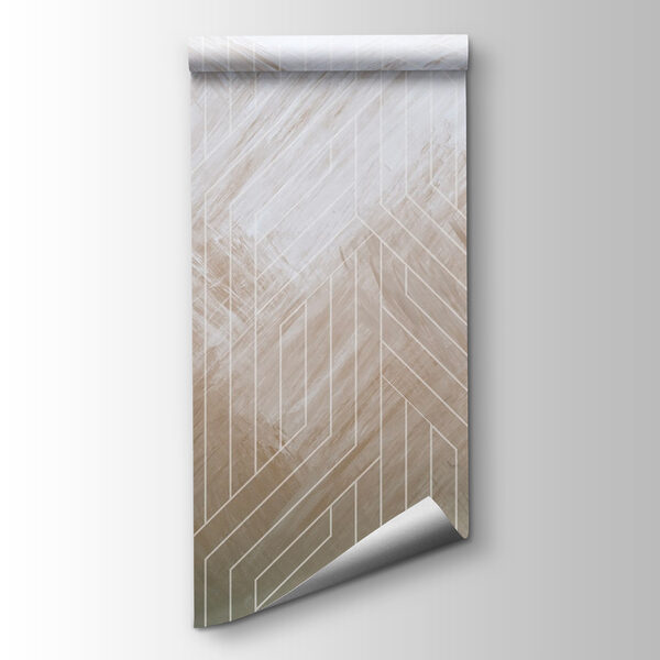 White lines on a white surface White lines on a white surface