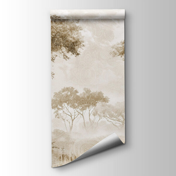 Group of trees in a field Group of trees in a field