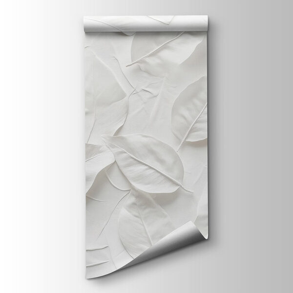 Group of white leaves