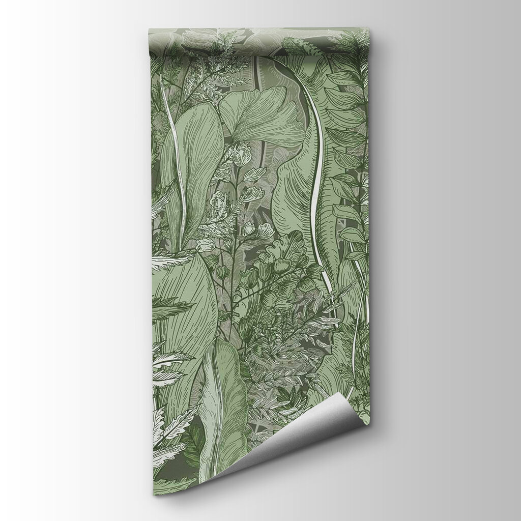 Nature's harmony in leafy patterns Nature's harmony in leafy patterns