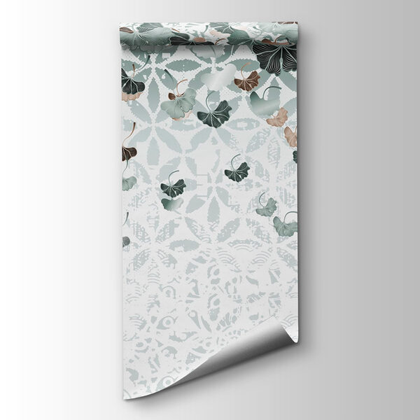 Flowing leaves create tranquil patterns Flowing leaves create tranquil patterns