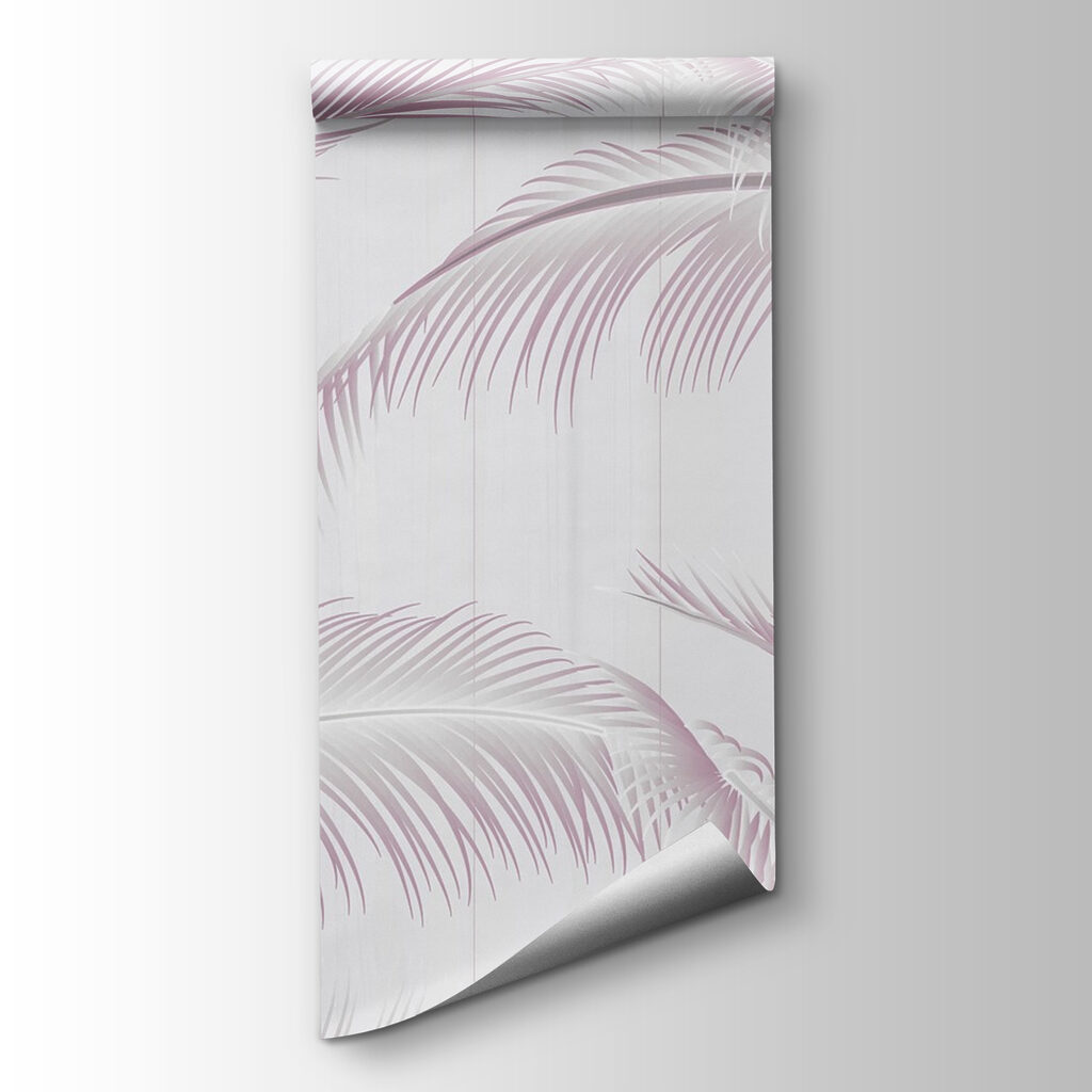 Group of feathers on a white background