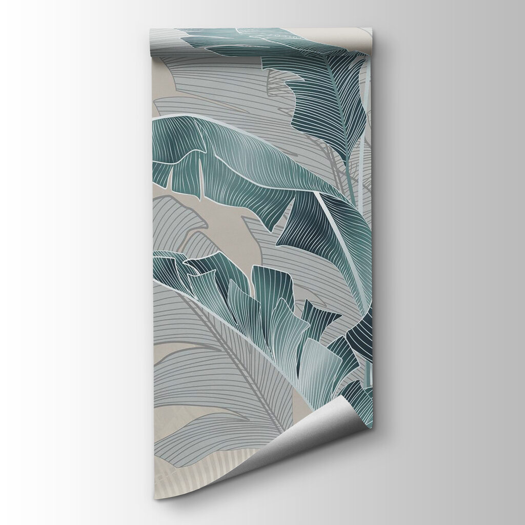 Lush leaves in soft color tones Lush leaves in soft color tones