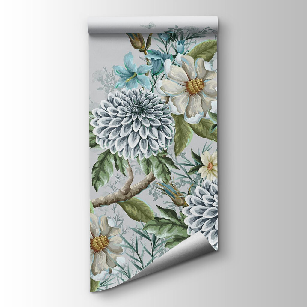 Delicate floral arrangement in soft hues