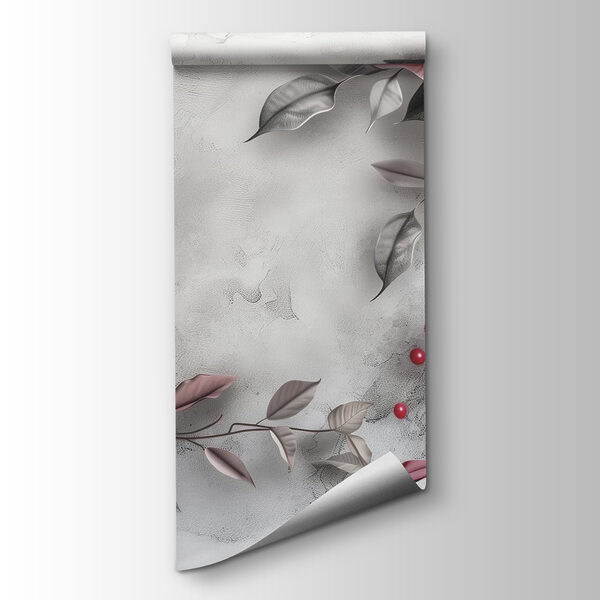 Flowery elegance on a muted backdrop Flowery elegance on a muted backdrop