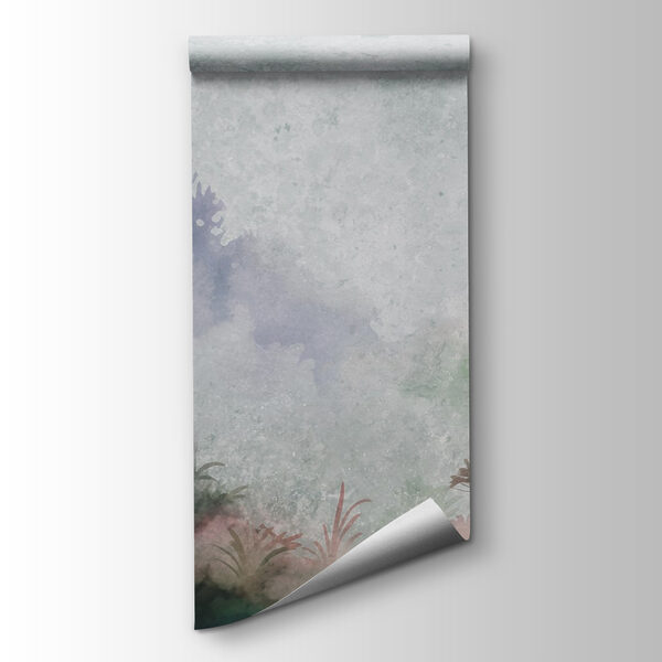 Painting of trees and plants