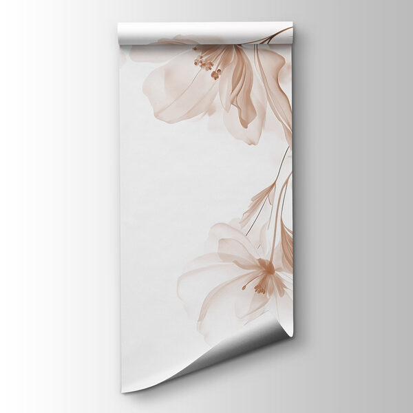 Delicate blossoms in soft hues