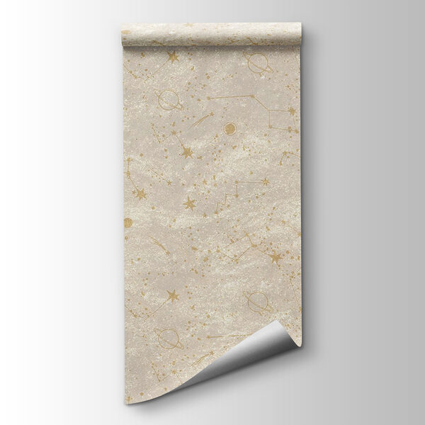 Celestial patterns across a soft background Celestial patterns across a soft background