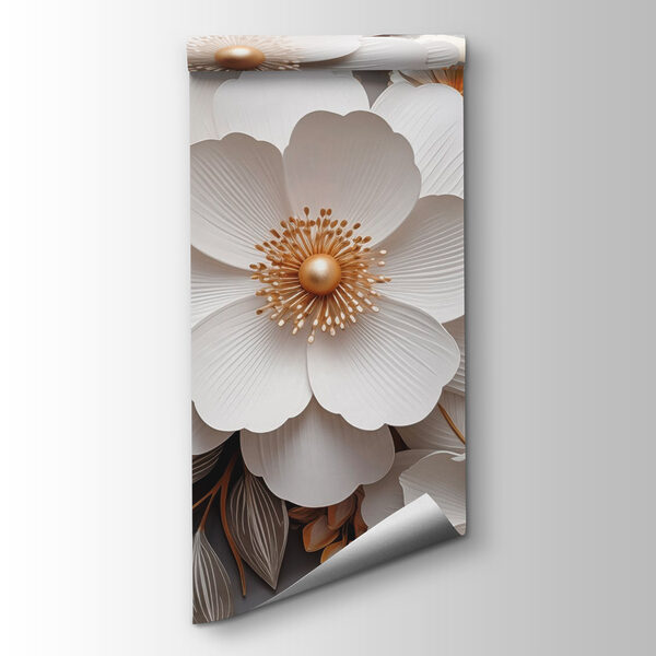 Elegant paper flowers in soft tones Elegant paper flowers in soft tones