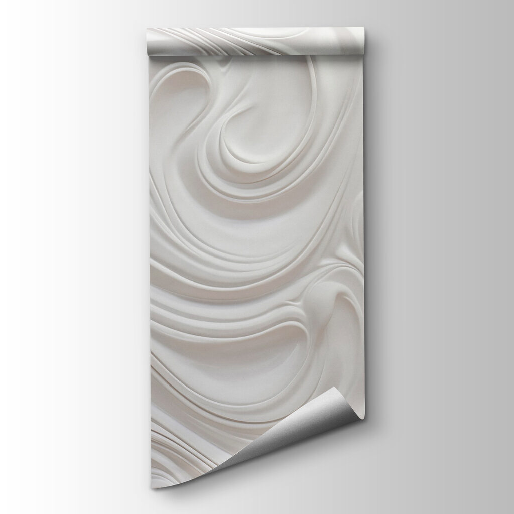 White swirly surface White swirly surface