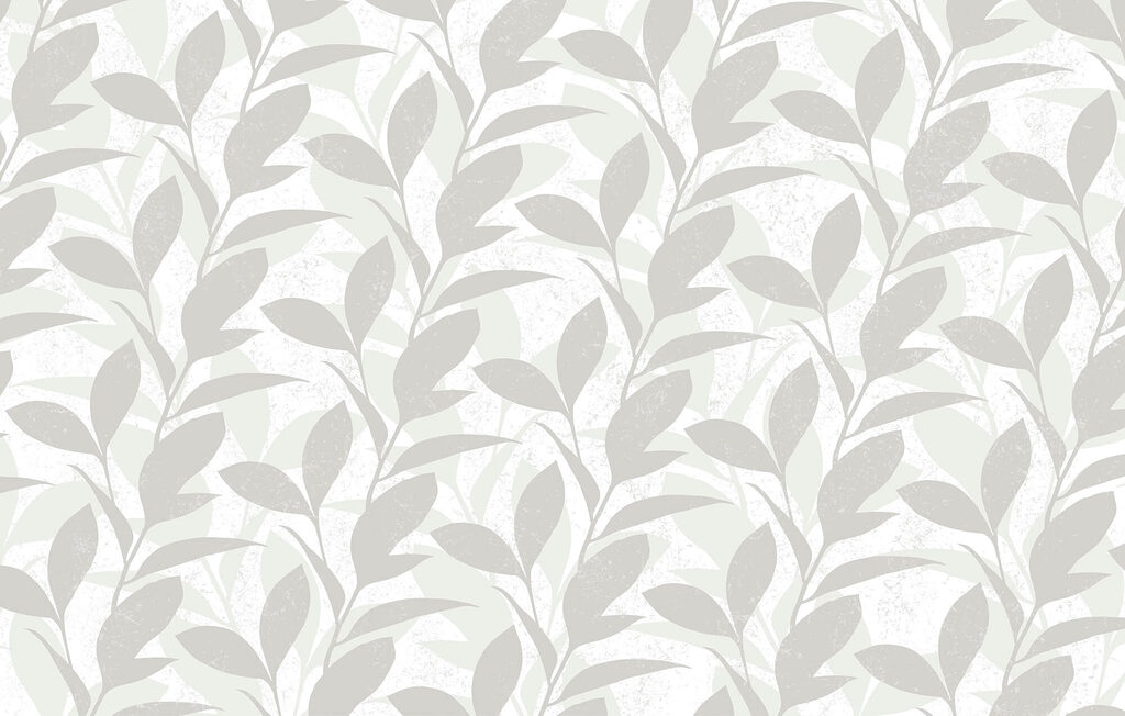 Pattern of leaves on a white background Pattern of leaves on a white background