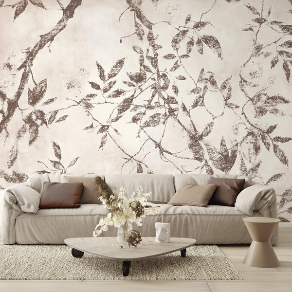 - Delicate leaves on a soft backdrop