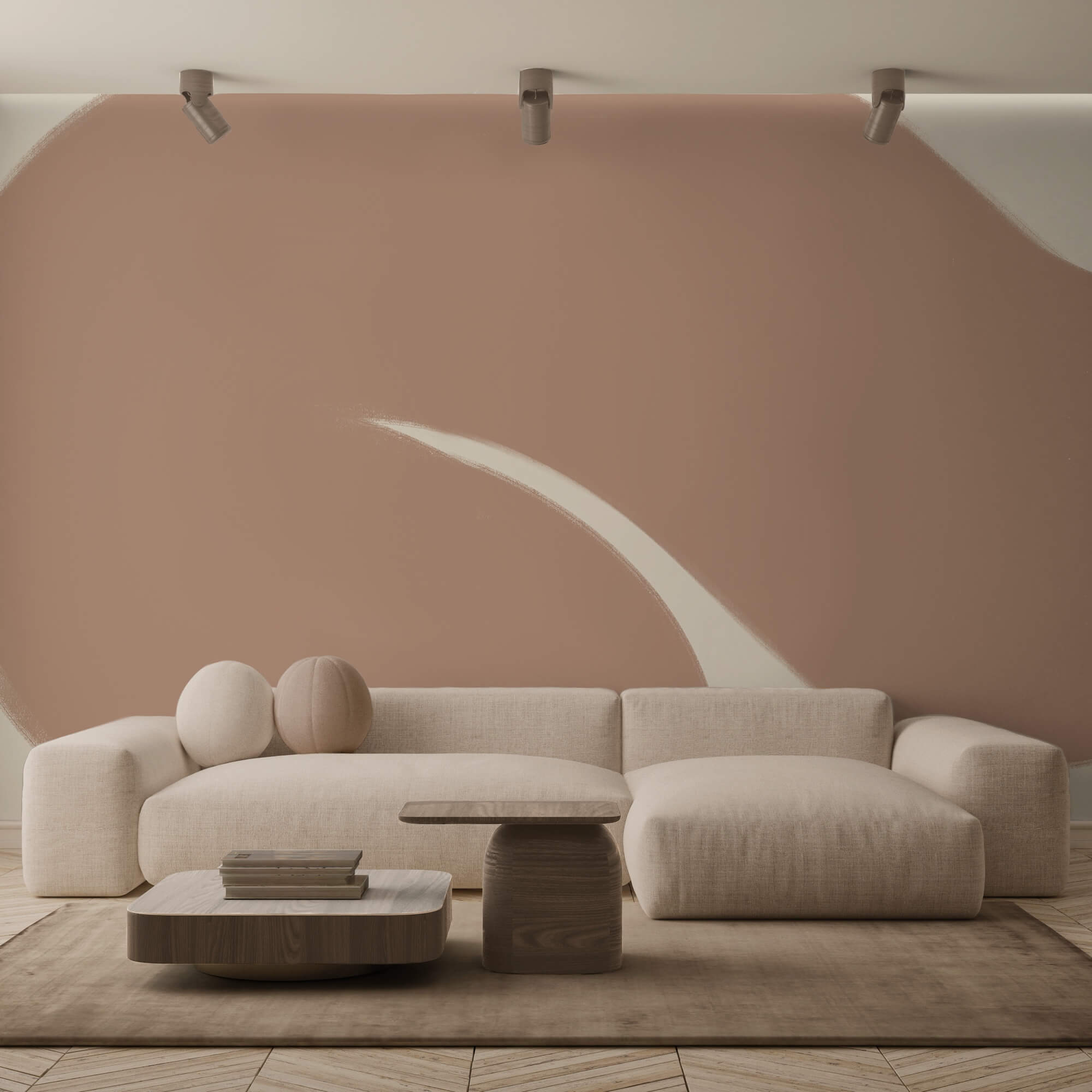 Brown and white background