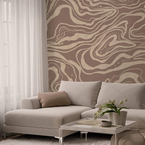 Wall murals Brown and white pattern (SKU: t00448) Wall murals Wall murals Brown and white pattern (SKU: t00448)