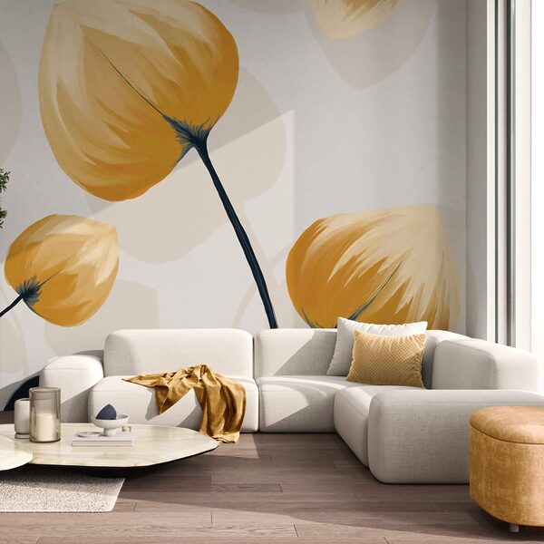 Delicate petals in soft hues