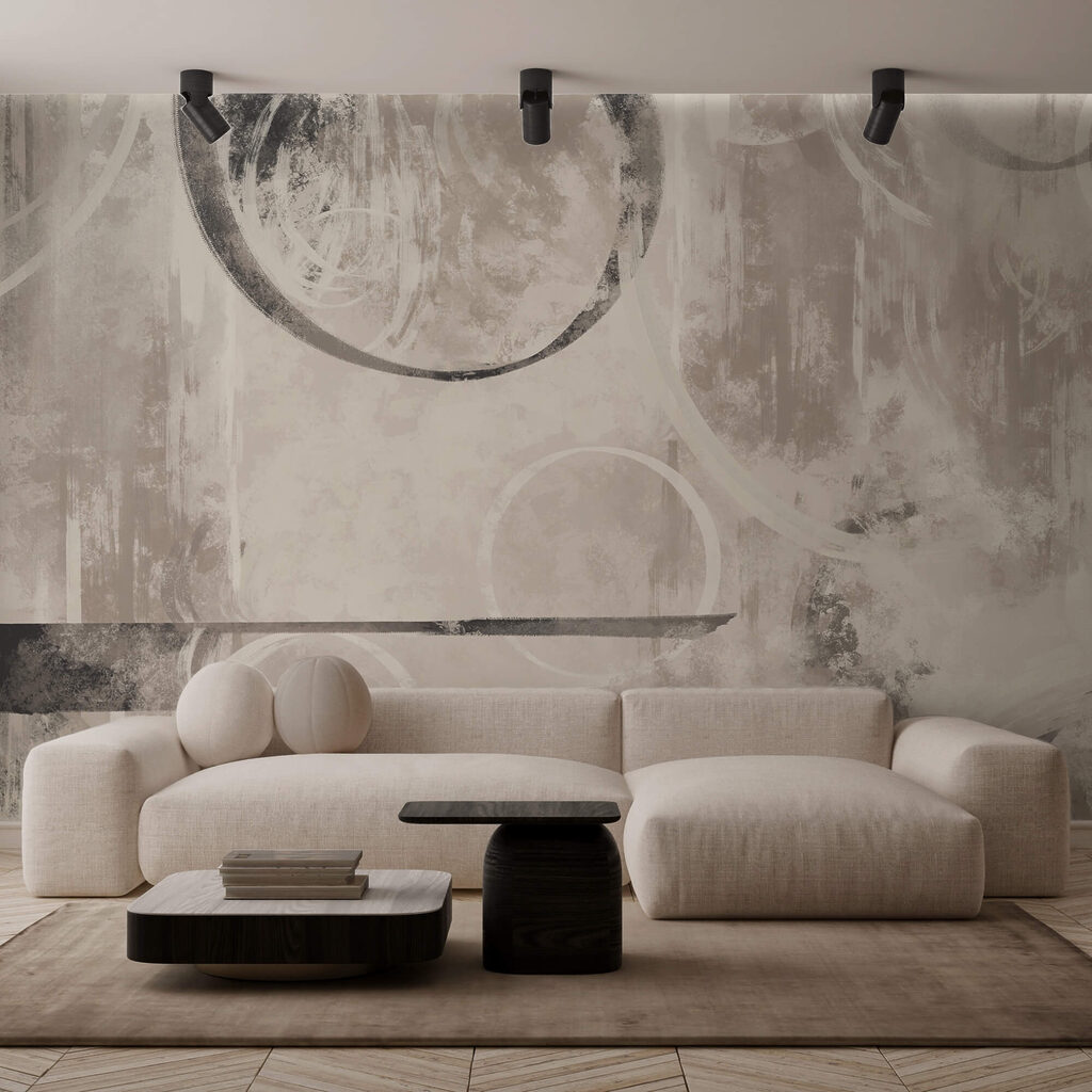 Abstract patterns in neutral tones