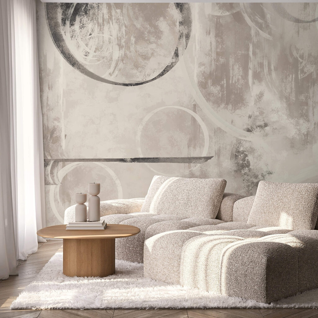 Abstract patterns in neutral tones