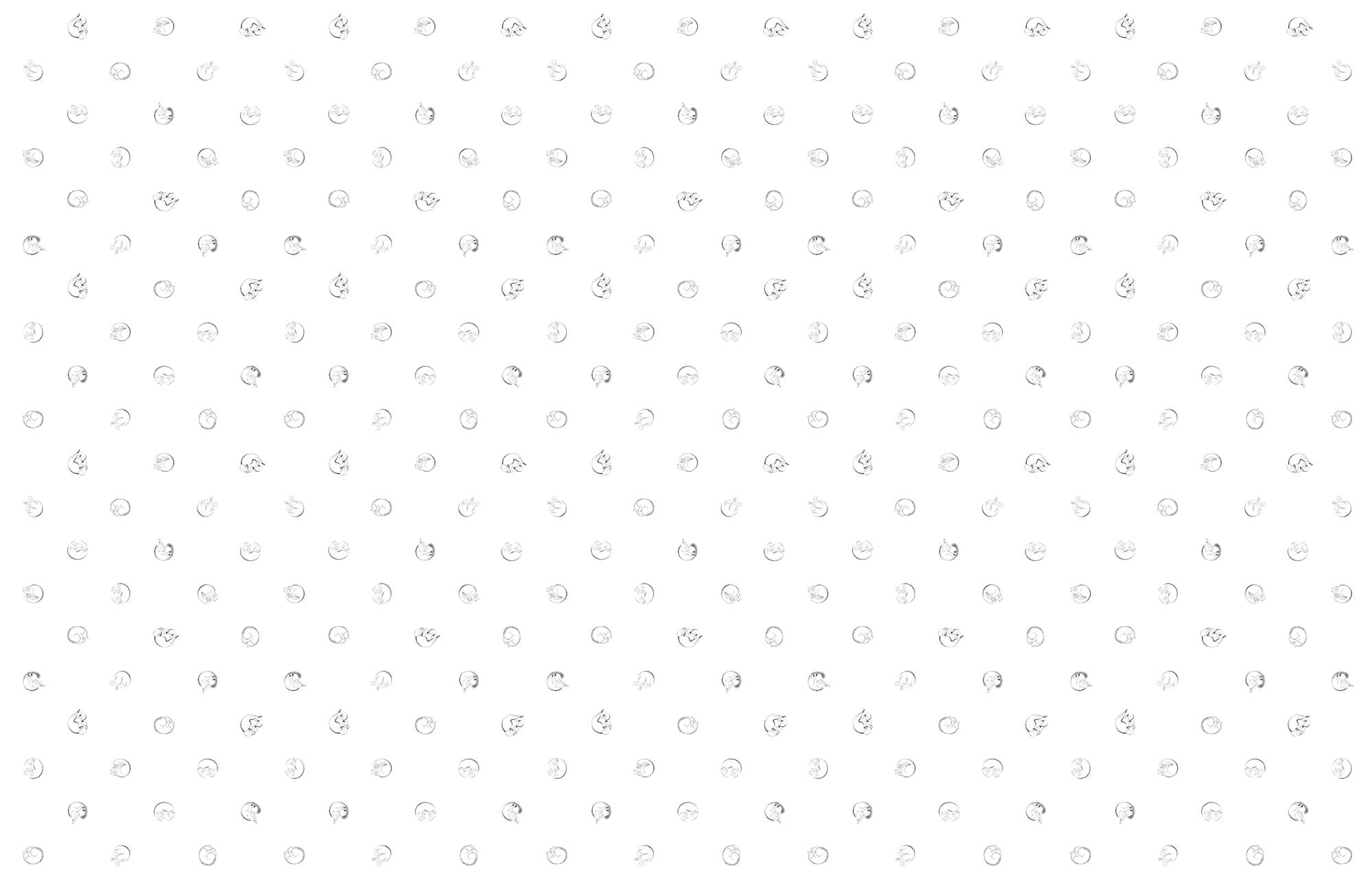 White background with black dots