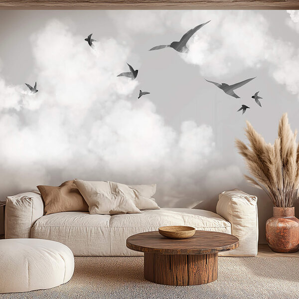 Wall murals Birds flying birds in the sky (SKU: t00532) Wall murals Wall murals Birds flying birds in the sky (SKU: t00532)