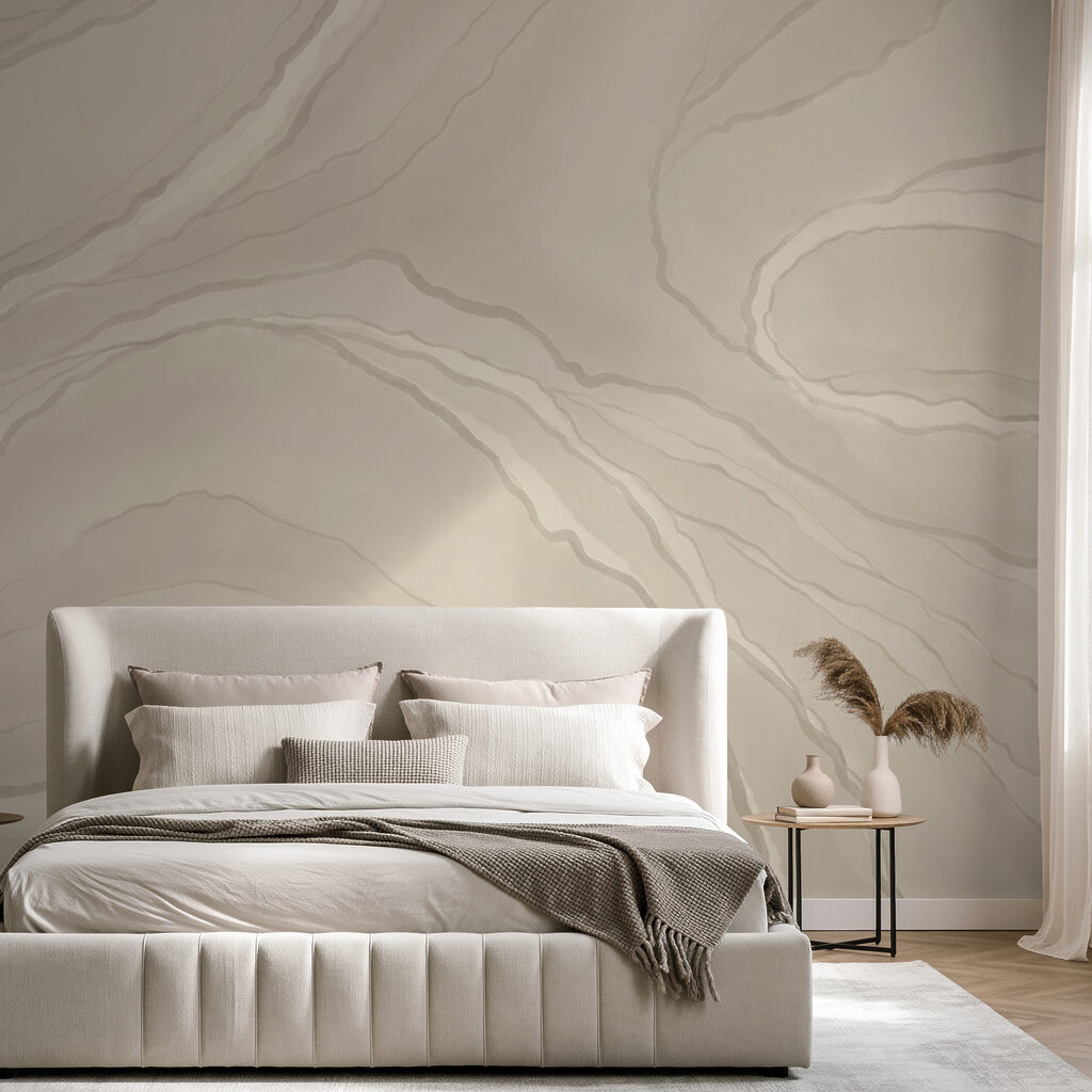 White and gray surface with lines