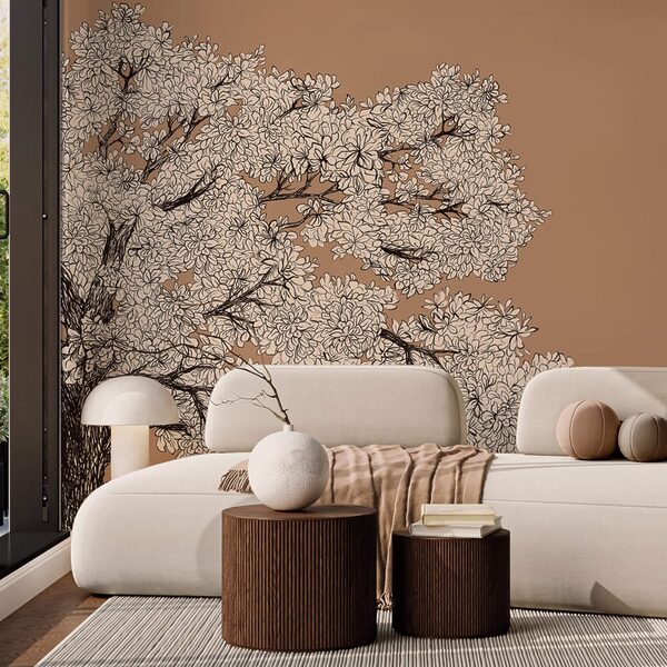 Tree with white flowers Tree with white flowers