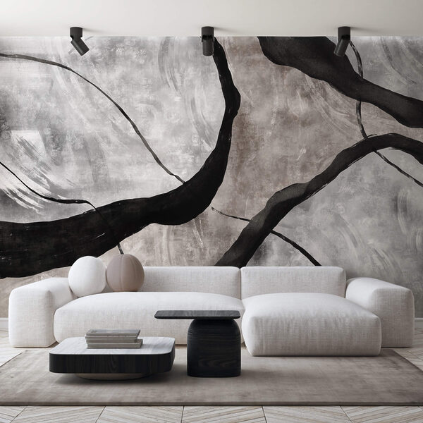 Black and white painting
