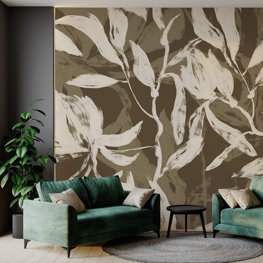 Nature-inspired botanical pattern design