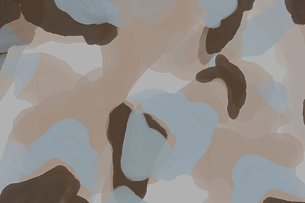Abstract shapes in soft colors
