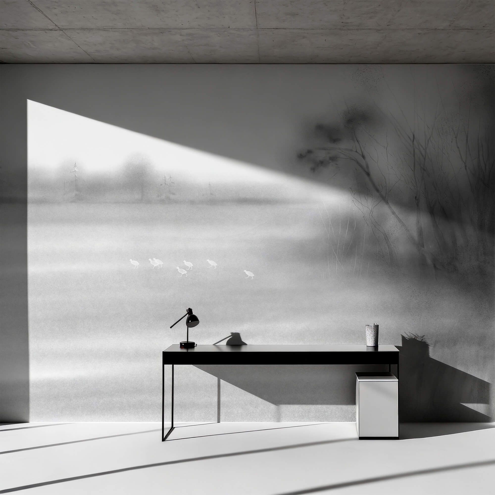 Birds in a field Birds in a field