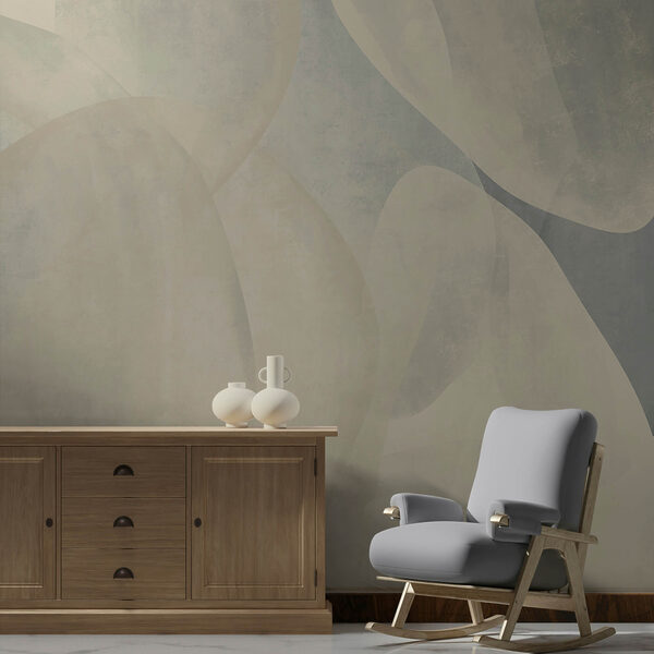 White and grey background