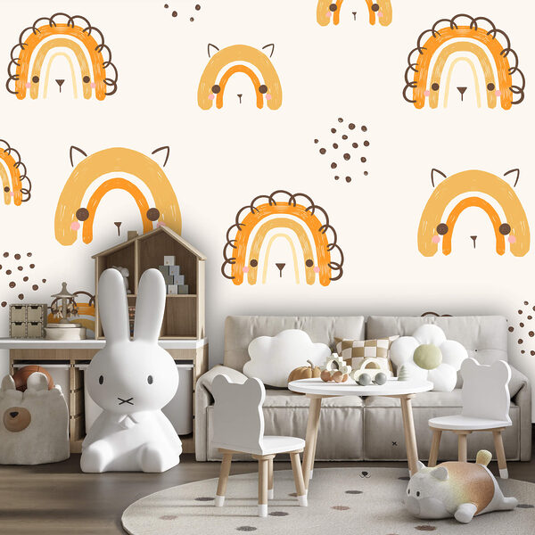 Pattern of cartoon animals