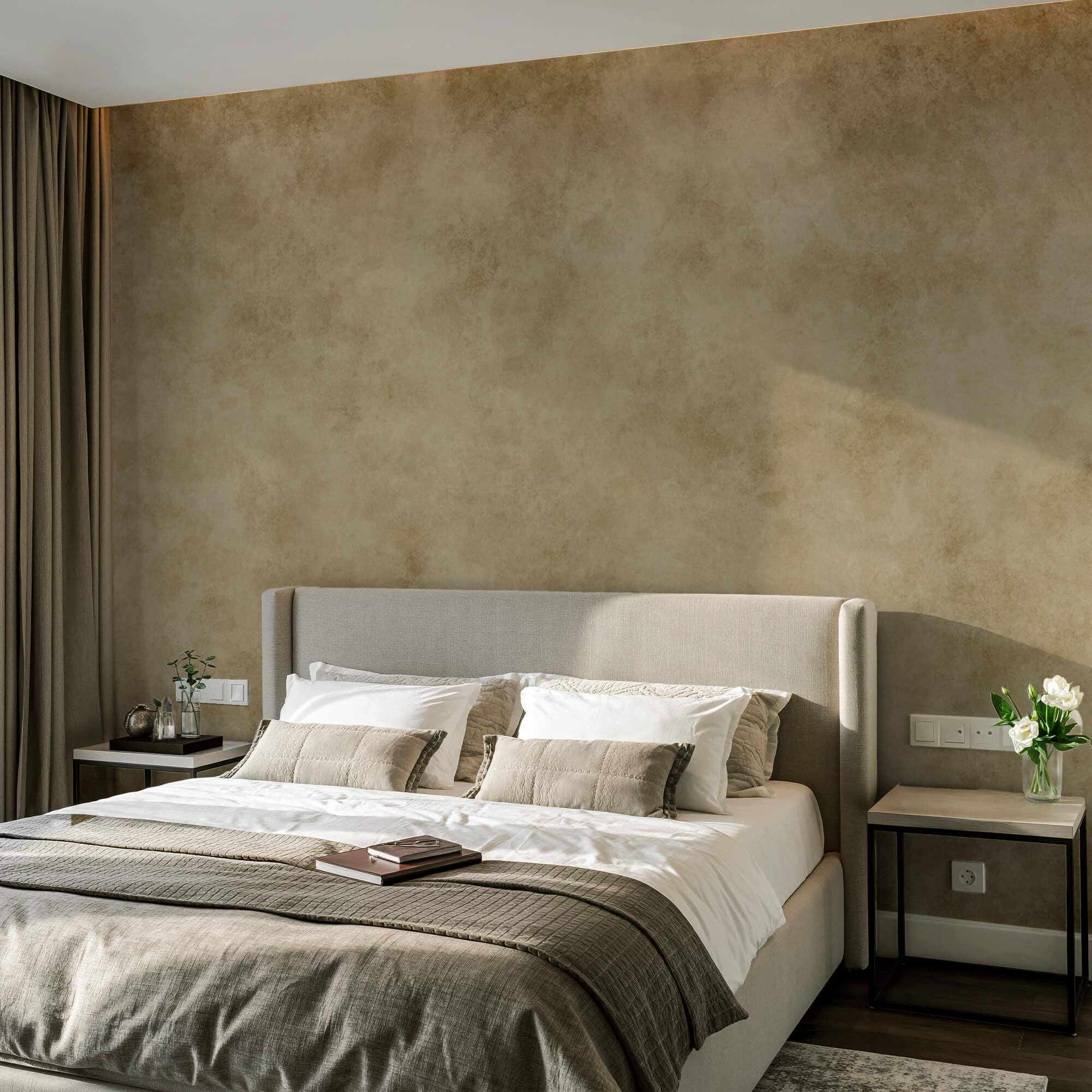 Brown and white background