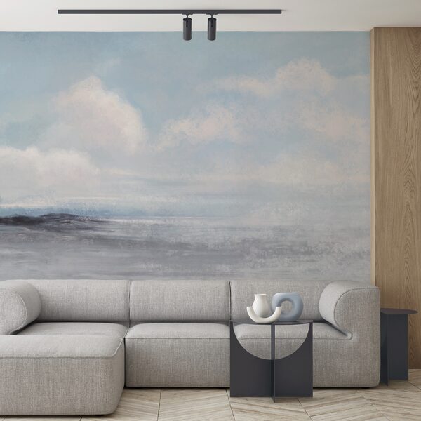 Wall mural Landscape with a cloudy sky (SKU: t00551) Wall mural Wall mural Landscape with a cloudy sky (SKU: t00551)
