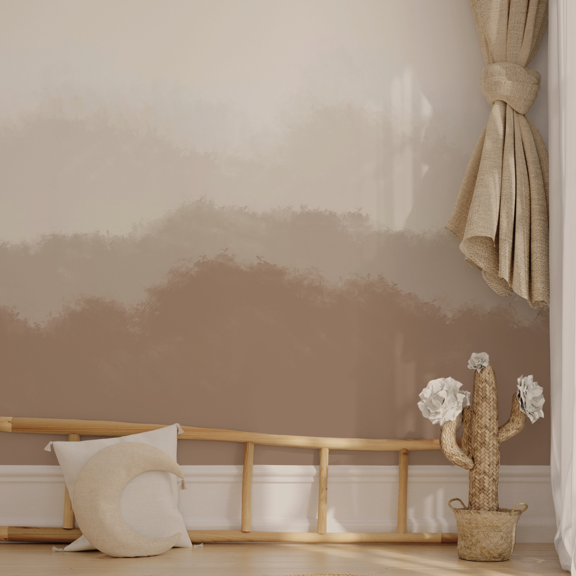 Brown and white background