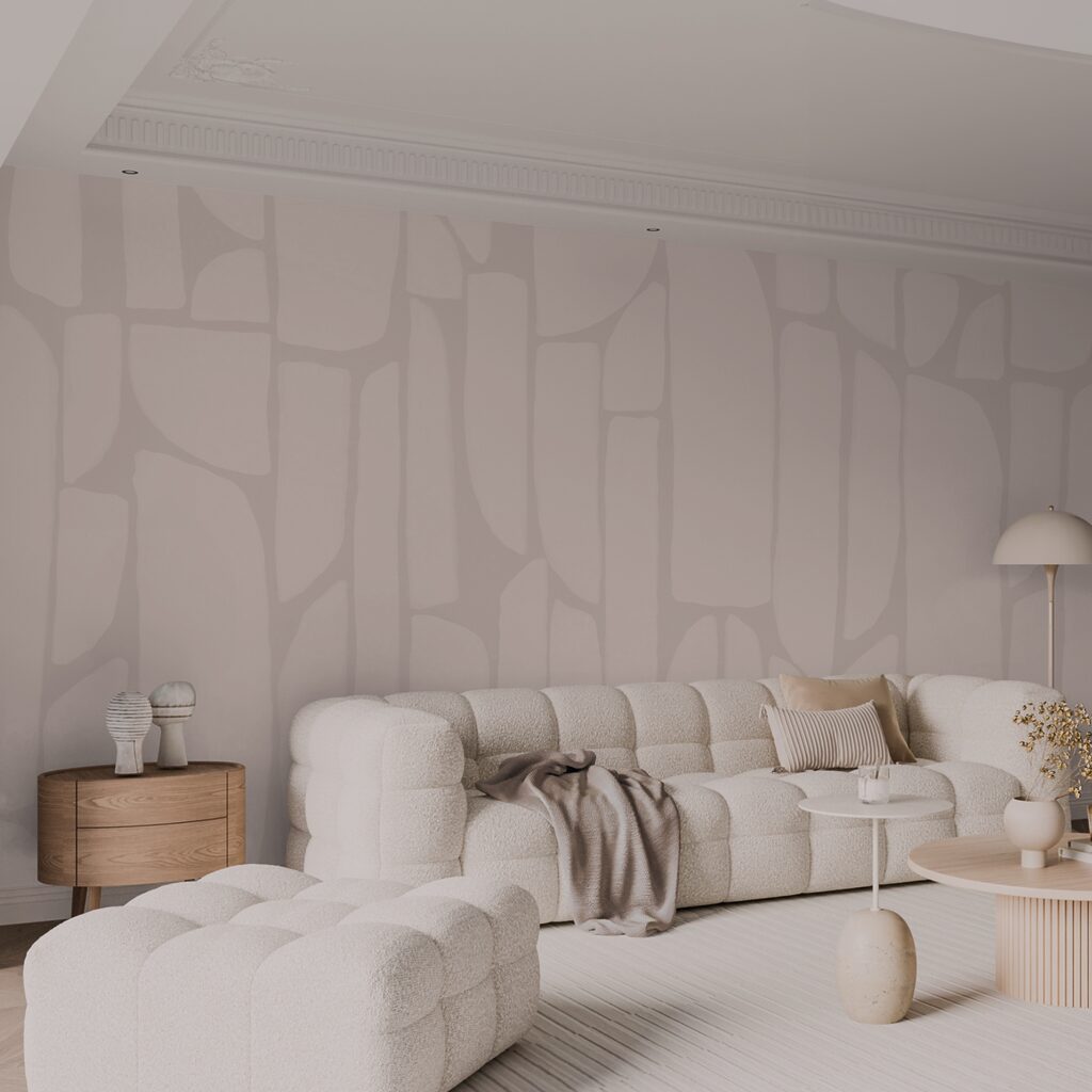 White and pink background