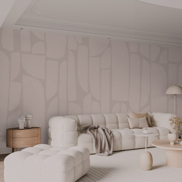 Wall mural Wall mural White and pink background (SKU: t00555v1)