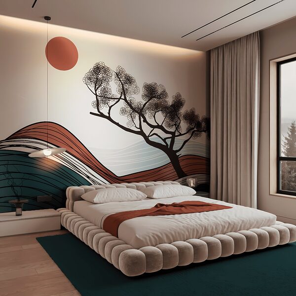 Tree on a hill