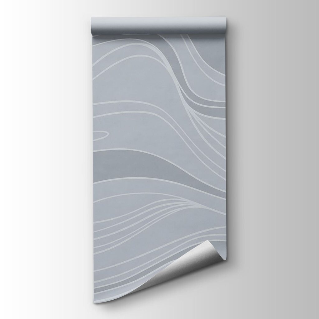 White lines on a gray background