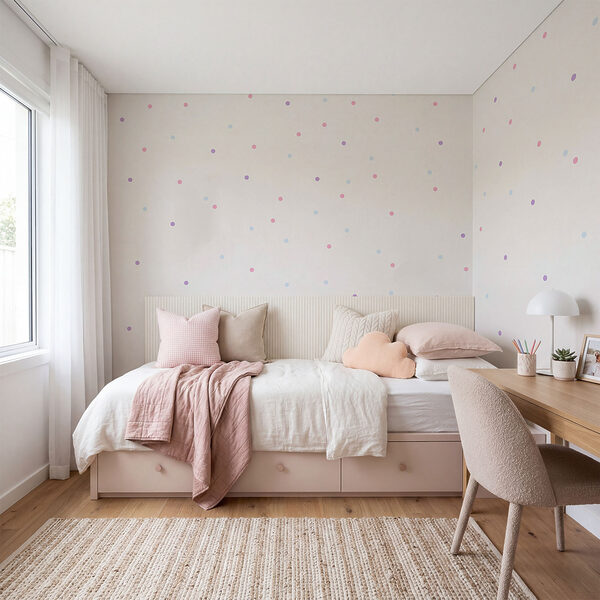 White background with small dots White background with small dots