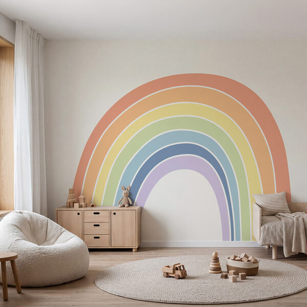 Rainbow on a white background Rainbow on a white background