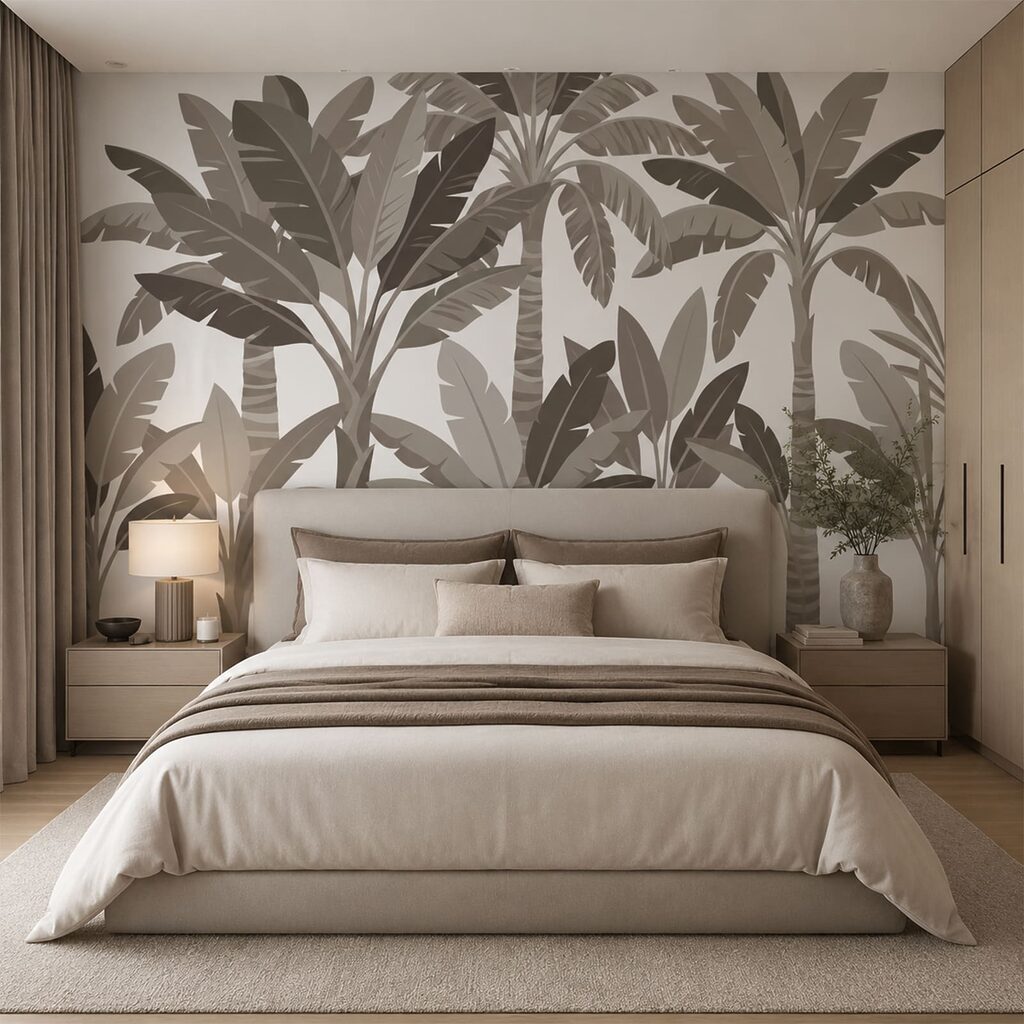 Group of palm trees
