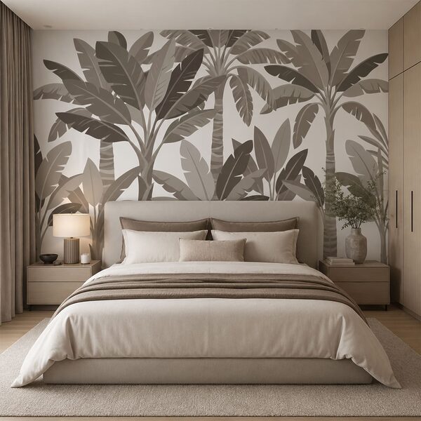 Group of palm trees