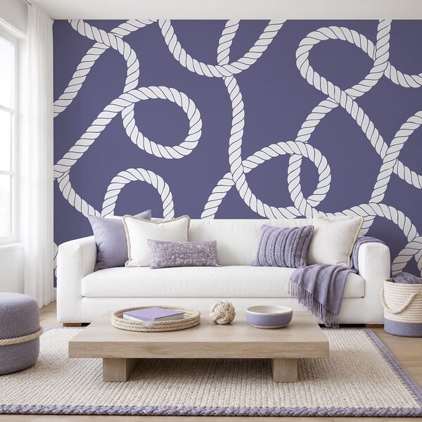 Pattern of white rope Pattern of white rope