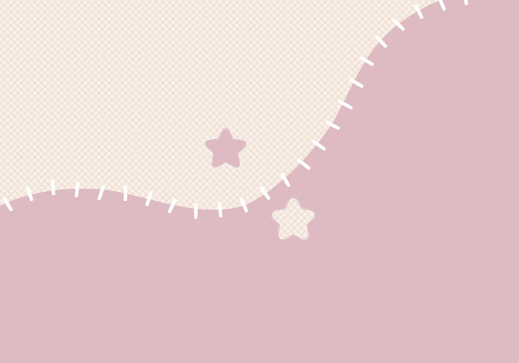 Pink and white fabric with stars Pink and white fabric with stars