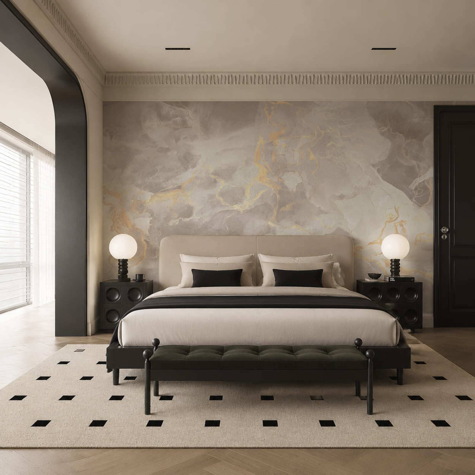 - Elegant abstract marble pattern design - Elegant abstract marble pattern design