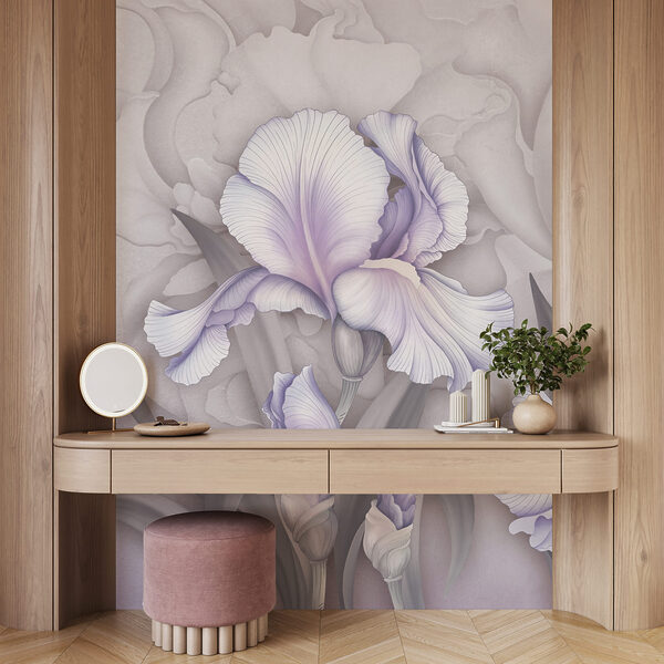 Delicate blooms in soft hues